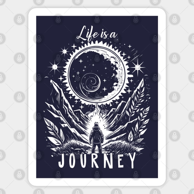 Life is a Journey Magnet by anderleao